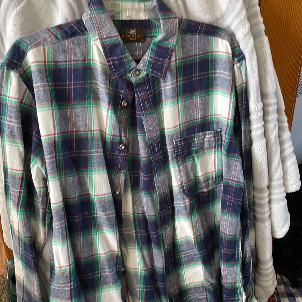 Mens Large Flannel Shirt